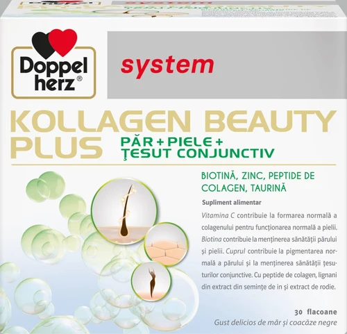 Colagen System Beauty Plus flacoane N30 Doppelherz