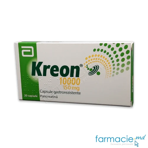 Kreon® 10000 caps.gastrorez.150mg N20 Abbott
