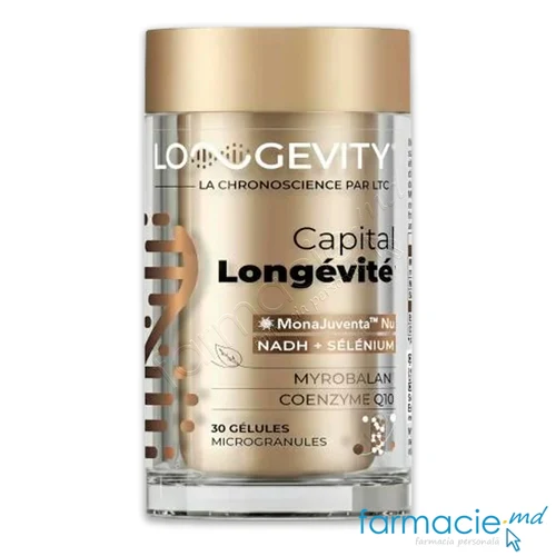 Longevity Capital Longevitate Protectie Celulara caps. N30 3Chenes