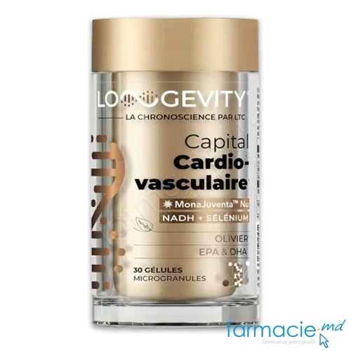 Longevity Capital Cardiovascular Inima si Circulatie caps. N30 3Chenes