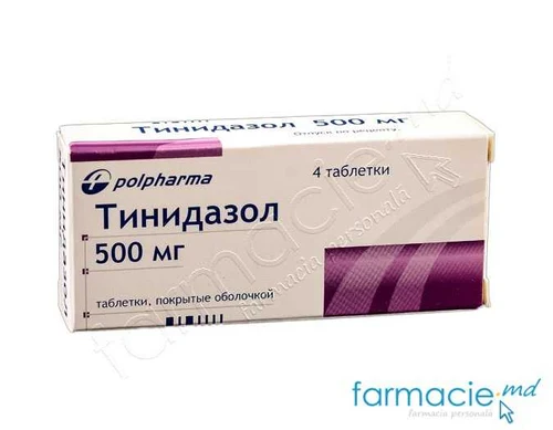 Tinidazol comp.film.500mg N4 Polpharma