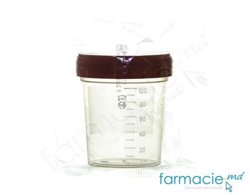 Container urina steril ambalat individual 120ml FZ