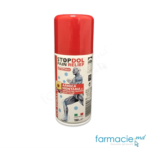 STOPDOL Spray efect de racire 150ml (arnica si gheara diavolului)