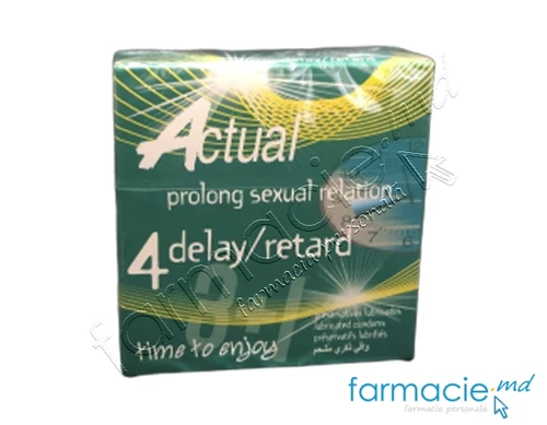 Prezervative Actual N4 Delay (prolongate) (TVA8%)