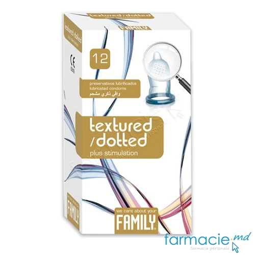 Prezervative Family N12 Texturate (reliefate) (TVA8%)