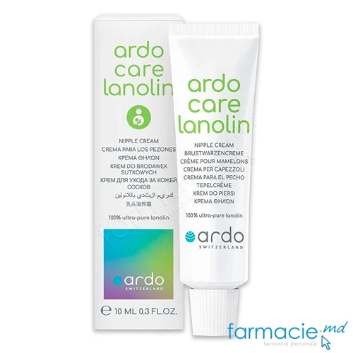 Crema Ardo cu lanolina pentru mamelon 100% ultra-pur 10ml FZ